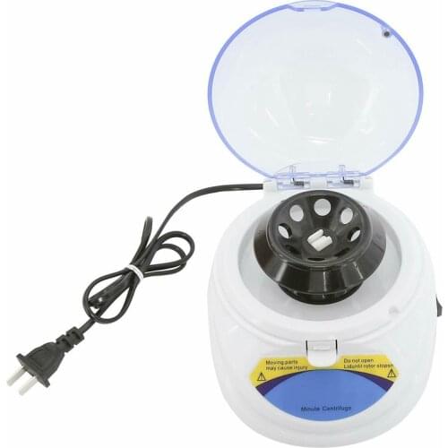 Mini 4K Professional Microcentrifuge Electric Centrifuge Mini Medical Laboratory Centrifuge 4000Rpm,US Plug