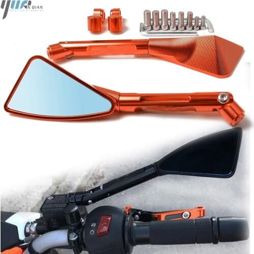 Motorcycle CNC Aluminum Rear View Mirrors For B 390 125/200 250 790 2013 2014 2015 2016 2017 2018 2019 with logo