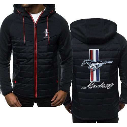 2021 New Men Hoodies for MUSTANG Tools Spring Autumn Jacket Casual Sweatshirt Long Sleeve Zipper Hoody