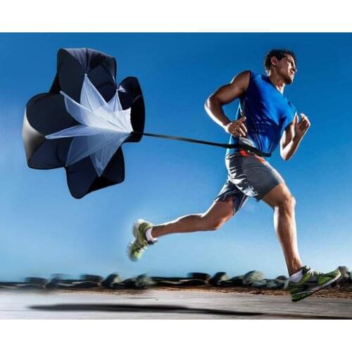 Speed Resistance Training Parachute Adjustable Parachute Movement Jogging Track Field Fitness Ball Umbrella Power Unit