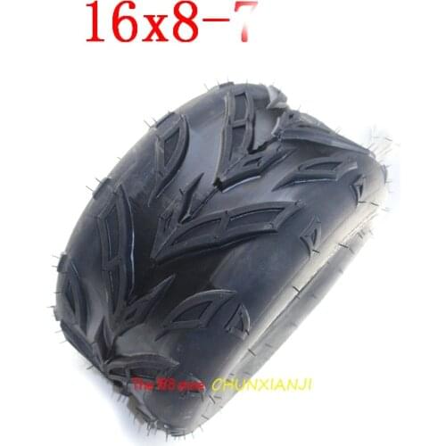 High performance 16X8-7 Kart Auto Parts 7 inch ATV Tires 16X8-7 16 * 8-7 Highway Tire Wear-resistant Wheel Tires