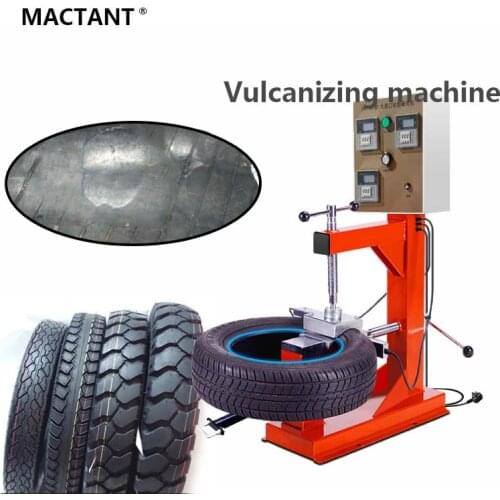 High Quality Vulcanizing Machine Multi-Point Tire Vulcanizer For Big Wound Tyre Repiring Temperature Control Timing