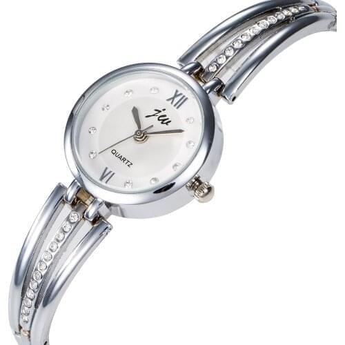 Women Fashion Stainless Steel Band Analog Quartz Round Wristwatches Watches Ladies Girl Luxury Watch Bracelet 2021 Fashion Clock