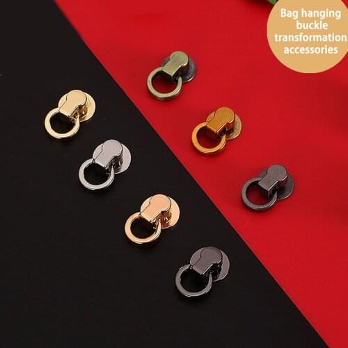 10pcs Side Edge Anchor Link Hardware With O Rings Metal Bag Side Tiny Anchor Gusset Hanger Clamps Bag For Tiny Bag Purse