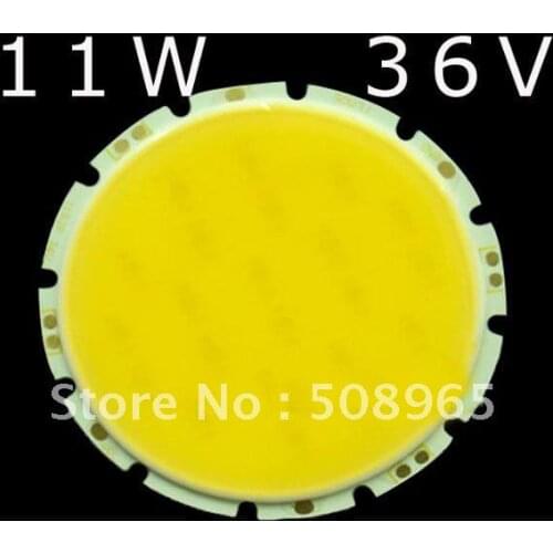 11W White Round COB LED SMD Light Lamp 44pcs clips 900L
