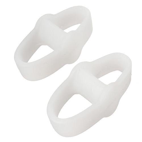 2 Pcs Soft Silicone Toe Straightener Separator Bunion Corrector Pain Relief Foot Care Tool Hallux Valgus Correction Pedicure