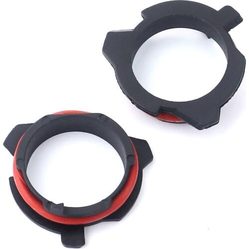 H7 LED Headlight Bulb Holder Adapter for 1997-2003 BMW E39 5 Series 97-03 SLK For Mercedes HID LIghts On Low Beam