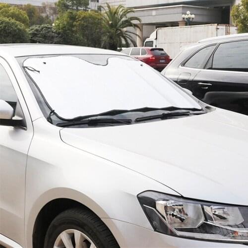 Car Sunshade Front Rear Window Curtain Shade Sun Protector Windshield Visor Cover Foldable Baby Car Retractable UV Protection