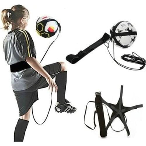 Soccer Ball Juggle Bags Children Auxiliary Circling Belt Kids Football Training Equipment Kick Solo Soccer Trainer Football Kick