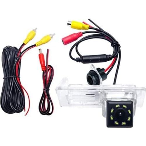 HD Car Rear View Camera Backup NTSC Reverse Parking Camera With 8LED for Renault Dacia Duster Fluence Megane 3 N-issan Terrano