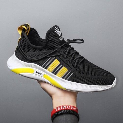 Autumn New Men Shoes Sneakers White 2021 Fashion Casual Shoes For Men Mesh Breathable Walking Shoes Sneaker Wholesale Tenis