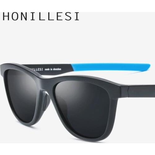 TR90 Polarized Sunglasses Men Sports Male Driving Outdoors Square Goggles 2018 Basketball UV400 Sun Glasses for Men Gafas 7201