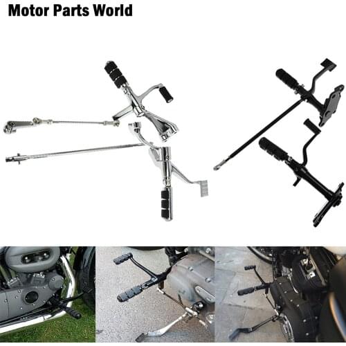 Motorcycle Forward Controls Complete Kit Pegs Levers Linkages For Harley Sportster 883 1200 XL 1991-2003 2004-2013 2014-2020