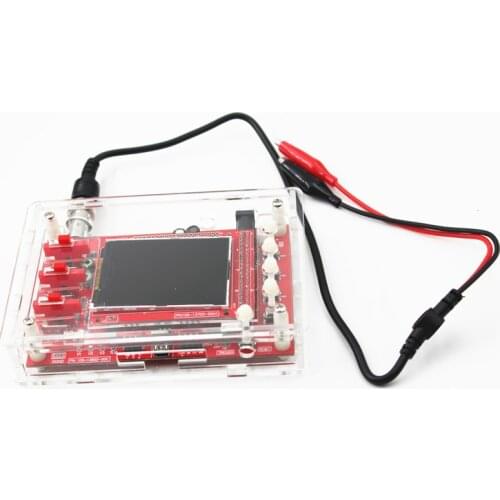 DSO FNIRSI-138 Portable 2.4" TFT Digital Oscilloscope DIY Kit w/ Acrylic Case US Plug Adapter For Arduino Raspberry Pi DIY etc
