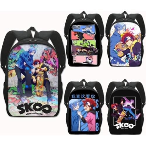 Anime SK8 The Infinity Backpack Children School Bags for Teenager Boys Girls Harajuku Daypack Skateboard Boys Rucksack Bookbag