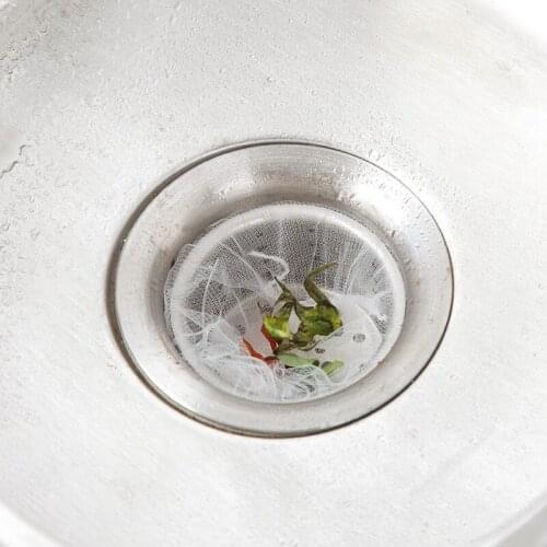Sink strainer pool sink anti-blocking network Water cut bag bathroom drain mouth floor drain eco friendly reusable net