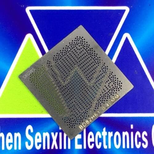 1pcs BD82H61 SLJ4B QNJ6 BD82B65 SLJ4A QNJ5 BD82H67 QP6M ES SLJ49 BGA Stencil Template 0.4MM