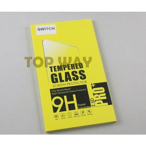 50sets Tempered Glass Screen Protector Anti-Scratch HD Ultra Clear Protective Film for Switch NS Console
