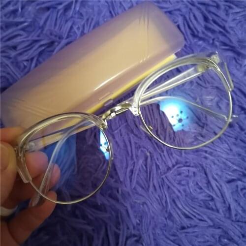 Womens Bluex Lightx Blocking Computer Glasses Cat Eye Anti Blue Rays Eyeglasses Female Plain Mirror Glasses Frame Eyewear