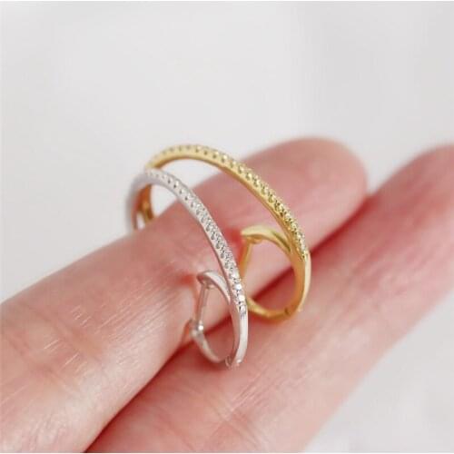 Womens Earrings S925 Silver Color Fashion Womens Earrings For Girlfriends Personality Fashion Beautiful Gift Jewelry