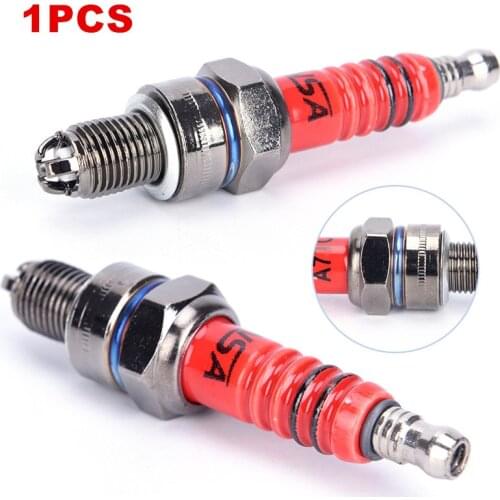 1pc Spark Plug CR7HSA A7TC High Performance 3-Electrode For GY6 50cc-150cc Scooter Motorcycle 10mm Spark Plug Accessories