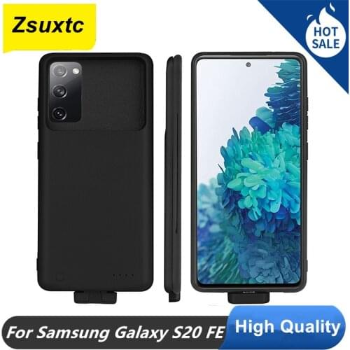 5000 Mah For Samsung Galaxy S20 FE Battery Case And Power Bank Smart S20 FE For Samsung Galaxy S20 FE Battery Charger Case