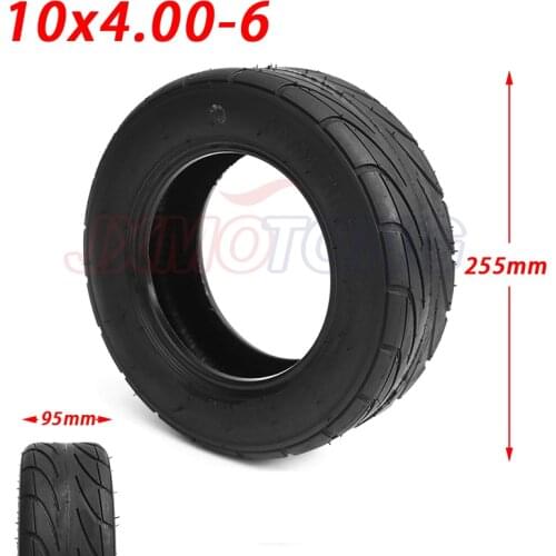 ATV Motorcycle Bike 10X4.00-6 Snow Plow Tires 10*4.00-6 Beach Tire Vacuum 4 Wheels Vehicle Tyre