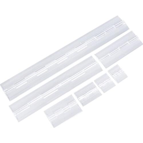 Durable Clear Acrylic Plastic Folding Hinges Plexiglass Hinge For Storage Box Link Showcase Furniture