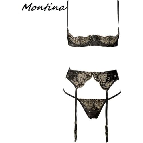 Exotic Women Erotic Lingerie Set Stripper Clothes Lenceria Mujer Lingere Garter Set Sex Belt Bra Ropa Femenina Sexy Hot Bras