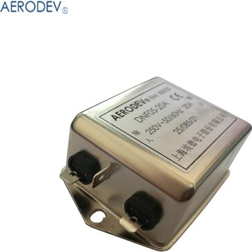 Aerodev Power Supply filter DNF05-20A Single Phase EMI Filter Rated Current 20A Voltage 250V 50-60Hz CE approved