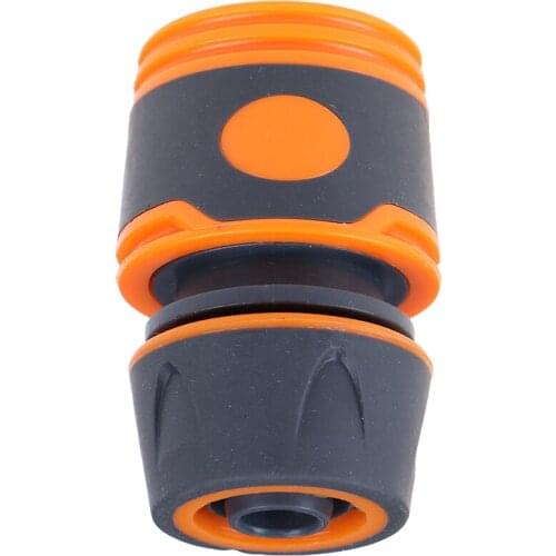 Hot New 1/2" Garden Sprinkle Water Hose Connector Pipe Adaptor Tap Hose Pipe Fitting Set Quick Connector With Rubber Material