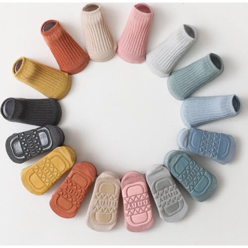 Spring Summer Autumn Soft Cotton Baby Girls Socks Newborn Stripe Baby Socks Shoes Infant Baby Boy Socks Anti Slip Floor Sock