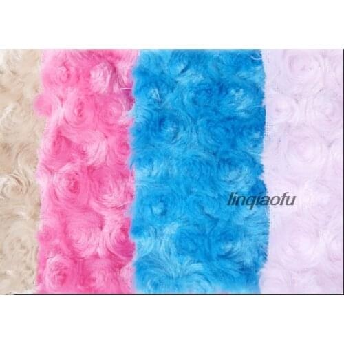 PV velvet embossed plush toy gift decoration cloth fabric