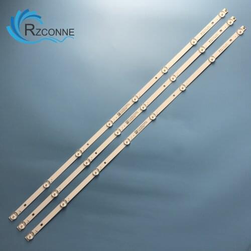 LED Backlight strip 8 lamp for MS-L2695 V1 Rca Rtv4019sm 6V/LED 750mm