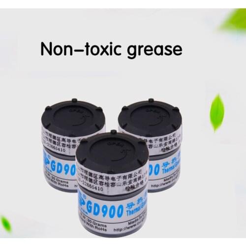Newest Hot Thermal Conductive Grease Paste Silicone GD900 Heatsink Compound Net Weight 30 Grams Gray For CPU processor