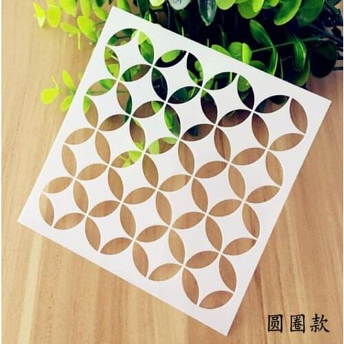 DIY Stencil Reusable Painting Hollow Template Stencils For Painting Wall Scrapbooking Photo Album Embossing Paper Cards Crafts