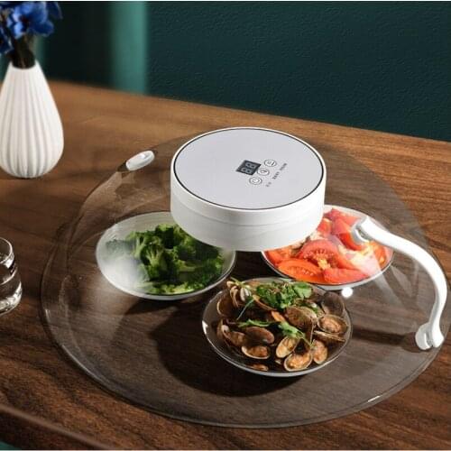 Intelligent Constant Temperature Household Heating Leftovers Food Insulation and Disinfection Cover Dining Table Dust Covers