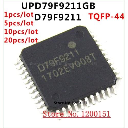 UPD79F9211GB D79F9211 X8M06-C TQFP-44