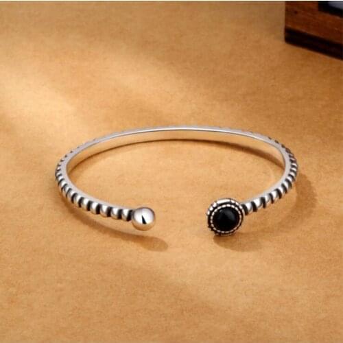 ZTRLIUA Black Bracelets
