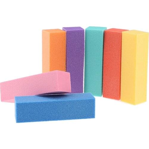 10Pcs Nail Art Buffer Files Block Manicure Buffing Sanding Polish Pedicure Manicure Nail Art Tool Dropshipping