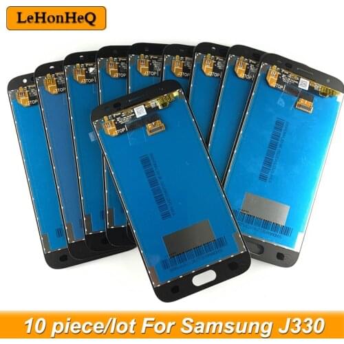 10 Piece/lot Replacement LCDs For Samsung Galaxy J3 2017 J330 J330F Phone LCD Display Touch Screen Digitizer Assembly