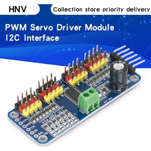16 Channel 12-bit PWM/Servo Driver-I2C interface PCA9685 module Raspberry pi shield module servo shield