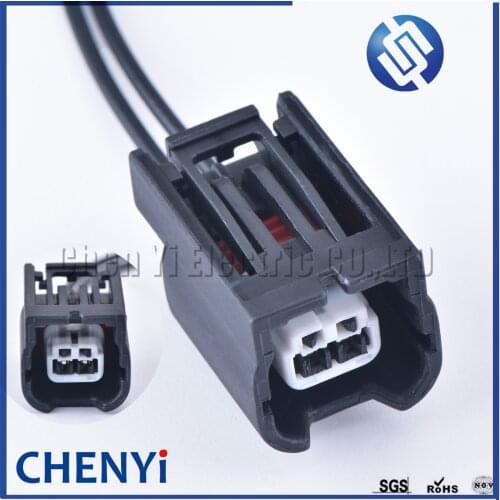 2 Pin back-up lamp plug small lights fog lamps Front ABS Wheel Speed Sensor connector Pigtail 7283-2090-30 for Honda Infiniti