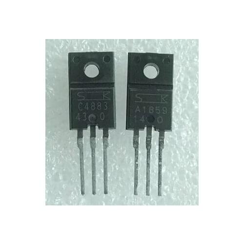 2SA1859A 2SC4883A A1859A C4883A A1859 C4883 2A 180V TO-220F ROHS ORIGINAL 10PCS/lot Free Shipping Electronics composition kit