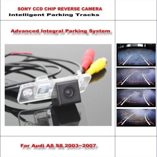Car Rear Reverse Camera For Audi A8 S8 / Q7 TDI 2007-2009 NTSC PAL RCA SONY CHigh Quality Intelligentized AM