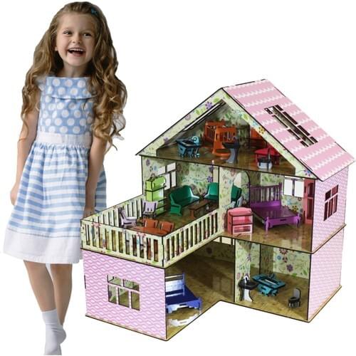 Кукольные домики Bukare China At AliExpress