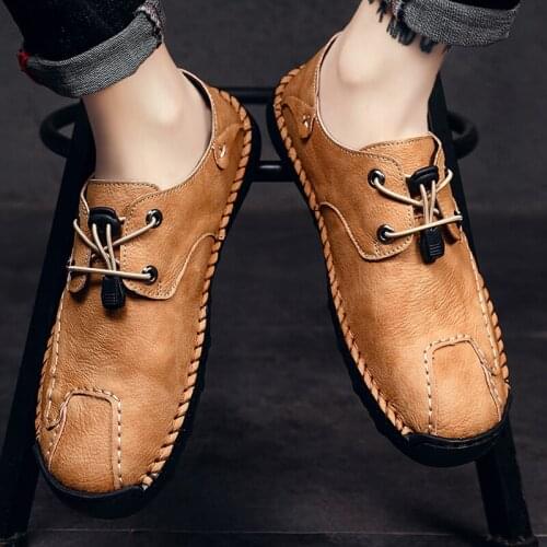 Mens leisure sports causal man Casual Sneaker male shoes sale black hot casual men boots loafers for shoe sport flat leather