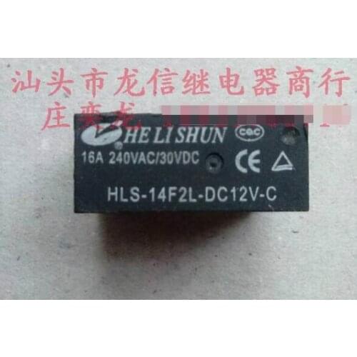 Relays HE LI HLS-14F2L-DC12V-C 14F-1C-8P