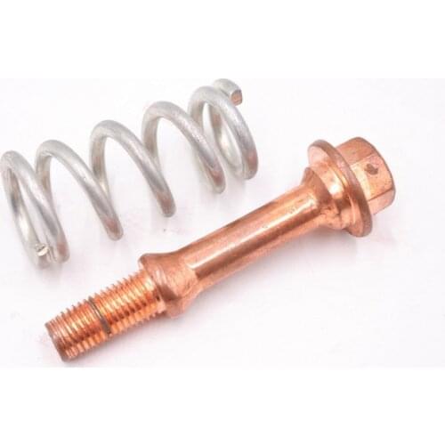 Exhaust pipe screws&spring for BYD F3 G3 F3R G3R L3 Muffler interface pad screw spring