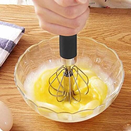 Eggbeater Stainless Steel Egg Whisk Egg Hand Mixer Blender Egg Tools Home Kitchen Accessories